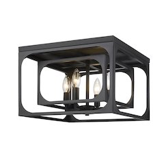 Z-Lite 4 Light Flush Mount