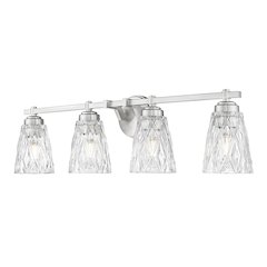 Z-Lite 4 Light Vanity, Brushed Nickel