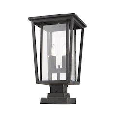 Z-Lite 2 Light Outdoor Pier Mounted Fixture