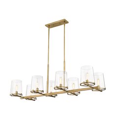 Z-Lite 8 Light Linear Chandelier