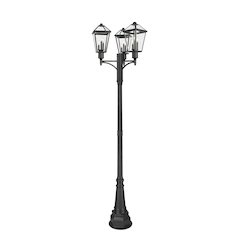 Z-Lite 3 Light Outdoor Post Mount Fixture