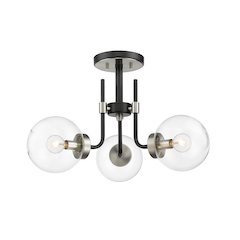 Z-Lite 3 Light Semi Flush Mount