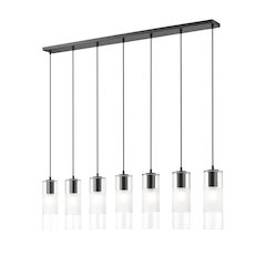 Z-Lite 7 Light Linear Chandelier