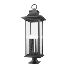 Z-Lite 6 Light Outdoor Pier Mounted Fixture
