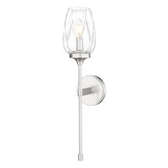 Z-Lite 1 Light Wall Sconce, Brushed Nickel