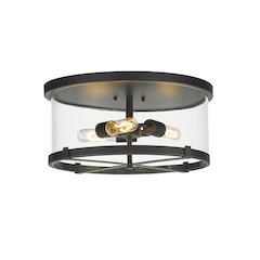 Z-Lite 3 Light Flush Mount