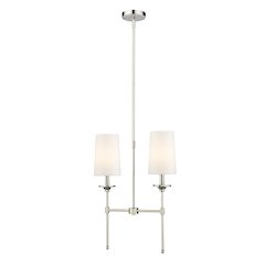 Z-Lite 2 Light Linear Chandelier