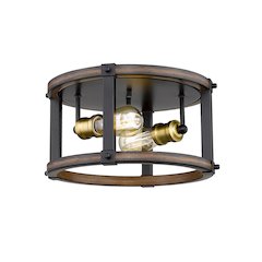 Z-Lite 2 Light Flush Mount