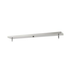 Z-Lite Multi Point Canopy 2 Light Ceiling Plate, Brushed Nickel