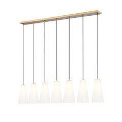 Z-Lite 7 Light Linear Chandelier