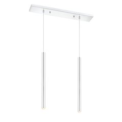 Z-Lite 2 Light Linear Chandelier