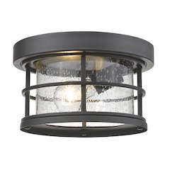 Z-Lite 1 Light Outdoor Flush Mount