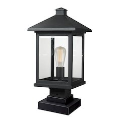 Z-Lite 1 Light Outdoor Pier Mounted Fixture