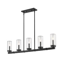 Z-Lite 5 Light Outdoor Linear Chandelier