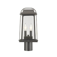 Z-Lite 2 Light Outdoor Post Mount Fixture