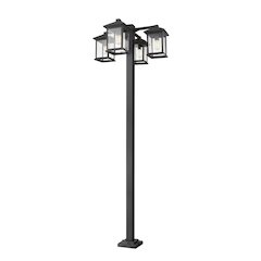 Z-Lite 4 Light Outdoor Post Mounted Fixture