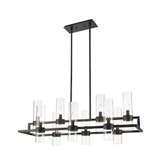 Z-Lite 10 Light Linear Chandelier