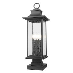 Z-Lite 4 Light Outdoor Pier Mounted Fixture