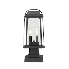 Z-Lite 2 Light Outdoor Pier Mounted Fixture