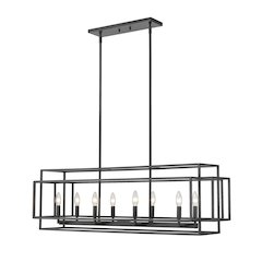 Z-Lite 8 Light Linear Chandelier
