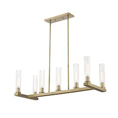 Z-Lite 7 Light Linear Chandelier