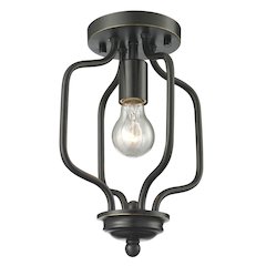 Z-Lite 1 Light Flush Mount