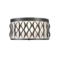 Z-Lite 4 Light Flush mount