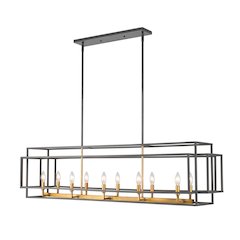 Z-Lite 10 Light Linear Chandelier