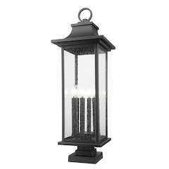 Z-Lite 6 Light Outdoor Pier Mounted Fixture