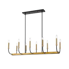 Z-Lite 10 Light Linear Chandelier