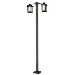 Z-Lite 2 Light Outdoor Post Mounted Fixture