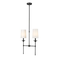 Z-Lite 2 Light Linear Chandelier