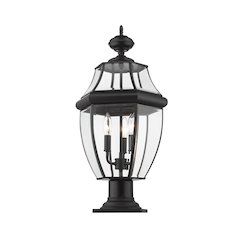 Z-Lite 3 Light Outdoor Pier Mounted Fixture