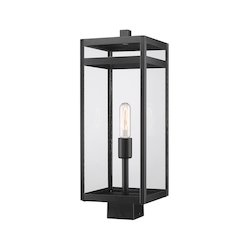 Z-Lite 1 Light Outdoor Post Mount Fixture
