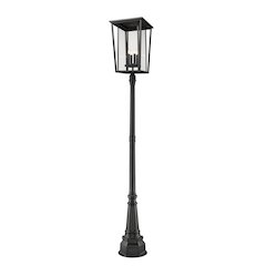 Z-Lite 4 Light Outdoor Post Mounted Fixture