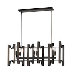 Z-Lite 6 Light Linear Chandelier