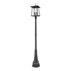 Z-Lite 5 Light Outdoor Post Mounted Fixture