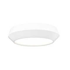 Z-Lite 1 Light Flush Mount, Matte White