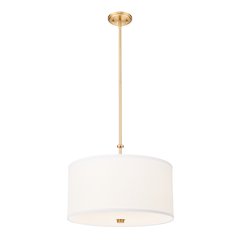 Z-Lite 1 Light Pendant, Modern Gold