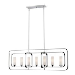 Z-Lite 7 Light Linear Chandelier