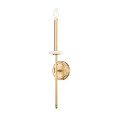 Z-Lite 1 Light Wall Sconce, Mordern Gold