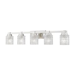 Z-Lite 5 Light Vanity, Brushed Nickel