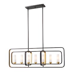 Z-Lite 7 Light Linear Chandelier