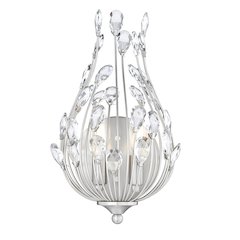 Z-Lite 2 Light Wall Sconce, Brushed Nickel