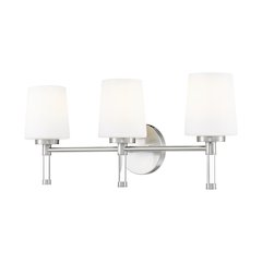 Z-Lite 3 Light Vanity, Brushed Nickel