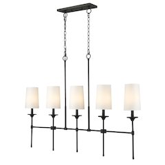 Z-Lite 5 Light Linear Chandelier