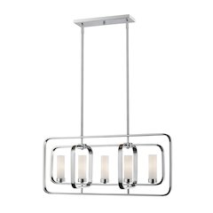 Z-Lite 5 Light Linear Chandelier