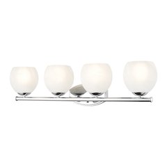 Z-Lite 4 Light Vanity, Chrome