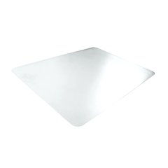 Rectangular Polycarbonate Chair Mat Hard Floors and Carpet Tiles - 48" x 53"