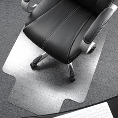 Polycarbonate Lipped Chair Mat for Carpets over 1/2" - 35" x 47"